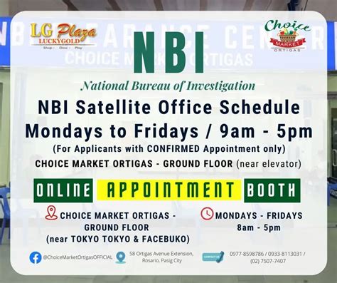 nbi choice market|Book for your NBI Clearance .